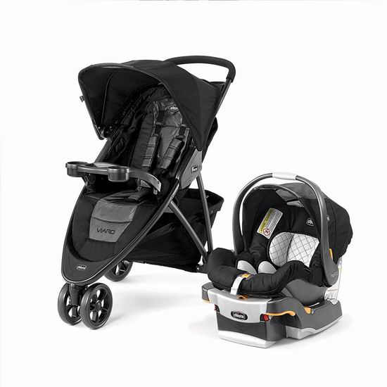  历史最低价！Chicco 智高 Viaro 婴儿推车+安全提篮 旅行套装6.6折 399.99加元包邮！