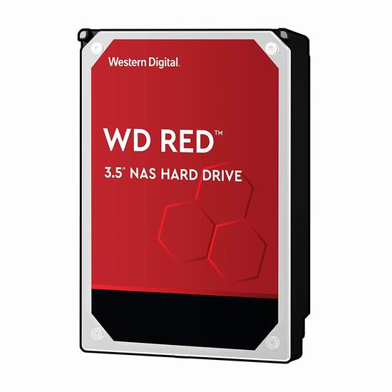  历史新低！Western Digital 西数 WD Red 红盘 WD100EFAX 10TB 网络储存(NAS)硬盘 5.2折 306.99加元包邮！