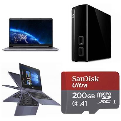  金盒头条：精选多款 ASUS、Seagate、SanDisk、WD 等品牌笔记本电脑、移动硬盘、闪存卡等6.3折起！
