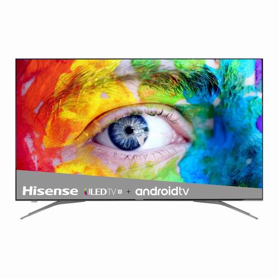  历史新低！翻新 Hisense 海信 55H9908 55英寸 4K ULED超画质 量子点 超薄全面屏 安卓智能电视 649.99加元包邮！