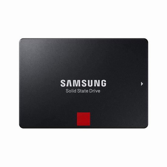  历史新低！Samsung 三星 860 Pro系列 2.5寸 SATA III 512GB 固态硬盘 7.6折 94.99加元（原价 129.99加元）+包邮！
