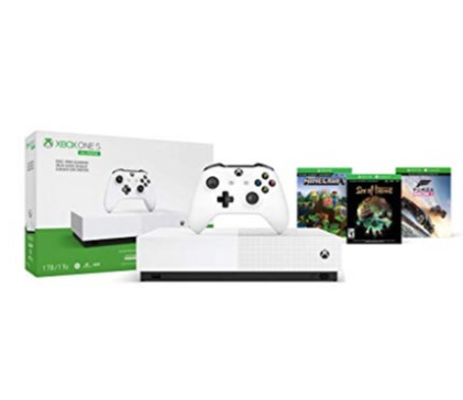  Xbox One S 1TB 游戏主机 239.96加元（299.99加元）+ 三个游戏+黄金会员