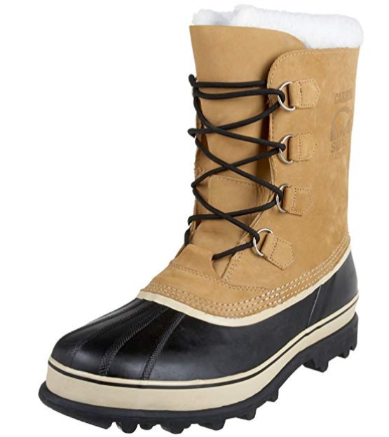  Sorel Caribou男士冬靴 70.4加元，原价 176.46加元，包邮