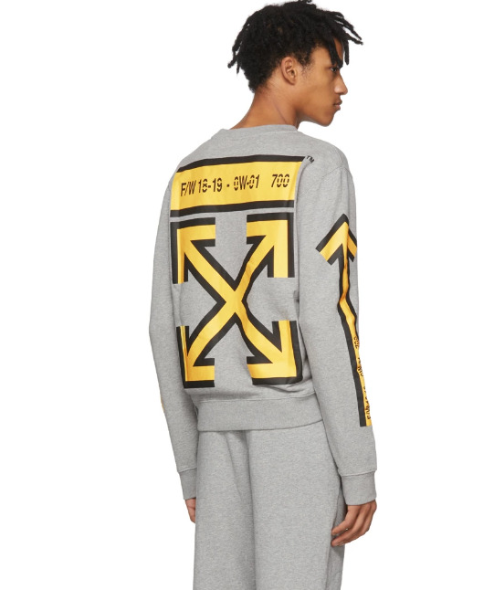  Off-White Arrows男士箭头卫衣 314加元，原价 805加元，包邮