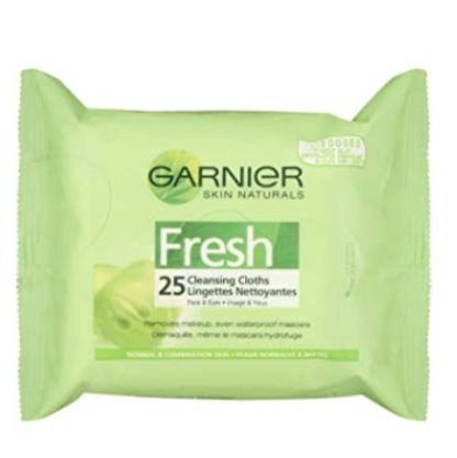  Garnier 卡尼尔维他命卸妆湿巾 25张 4.72加元，原价 6.99加元