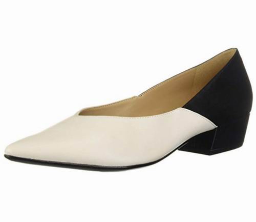  Naturalizer Betty 女士拼色粗跟鞋 98.96加元（7码），原价 167.74加元，包邮
