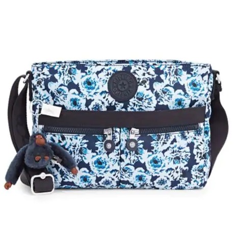  Kipling Angie印花斜挎包 56.64-60.18加元，原价 118加元，包邮