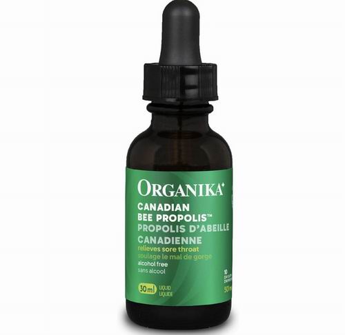  Organika 无酒精 天然液体蜂胶滴剂（30ml） 13.29加元（原价 15.49加元 ）