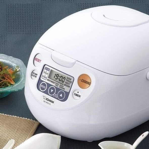  Zojirushi 象印 NS-WAC18-WD 10杯量多功能微电脑智能电饭煲6.4折 149.89加元包邮！