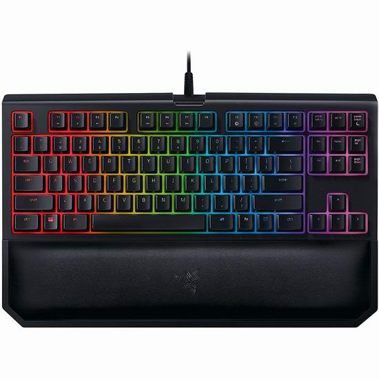  历史新低！Razer 雷蛇 黑寡妇 锦标赛版 Chroma V2机械键盘6.7折 119.99加元包邮！