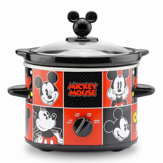  Disney 迪士尼 DCM-200CN 超萌米老鼠 2夸脱慢炖锅 24.64加元！
