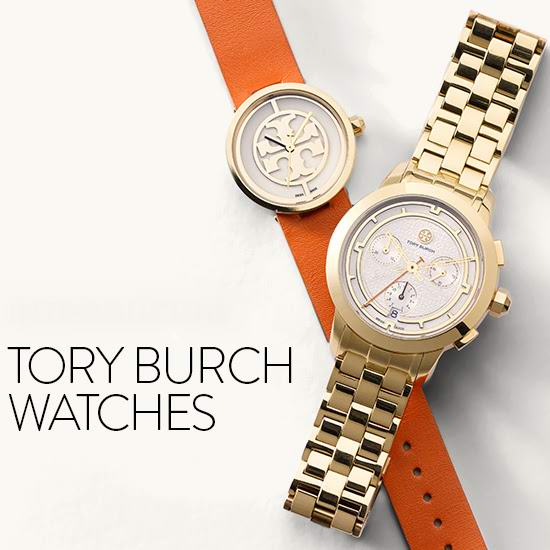  Tory Burch 时尚女式手表5折起+额外8折！折后低至4折 146.39加元！内附单品推荐！