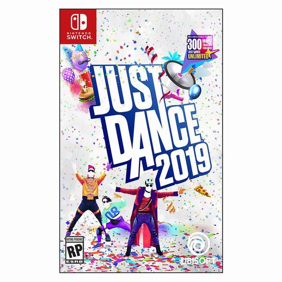  《Just Dance 舞力全开 2019》Switch /Wii /Wii U /PS4 /Xbox 360 /Xbox One版视频游戏6.7折 19.99加元