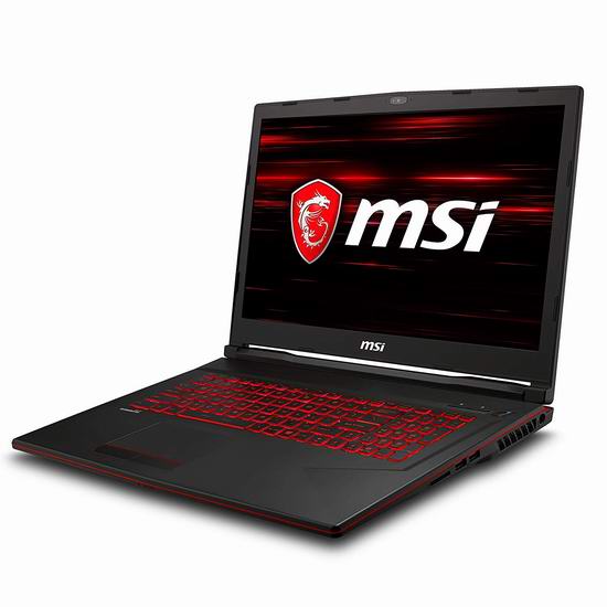  历史新低！MSI 微星 GL63 8RC-071CA 15.6英寸 游戏笔记本电脑（i5-8300H, GTX1050, 8GB, 1TB） 789加元包邮！