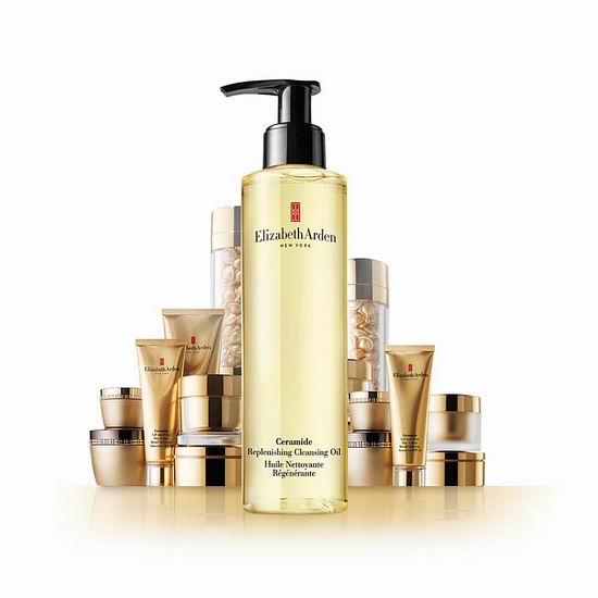  历史新低！Elizabeth Arden 雅顿 Ceramide Replenishing 时空植萃洁颜油（200ml）7.3折 32.81加元！