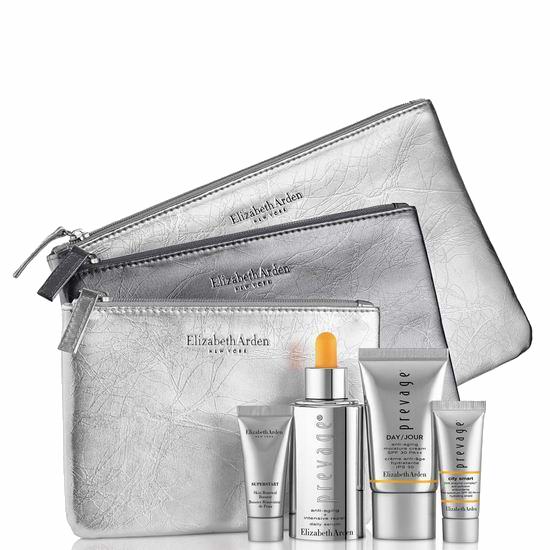  Elizabeth Arden 雅顿 PREVAGE 橘灿精华+奇肌赋活精华4件套超值装 211.5加元包邮！