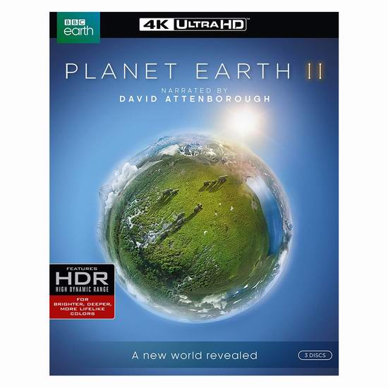 历史新低！BBC《Planet Earth 行星地球》+《行星地球2》超值装DVD版