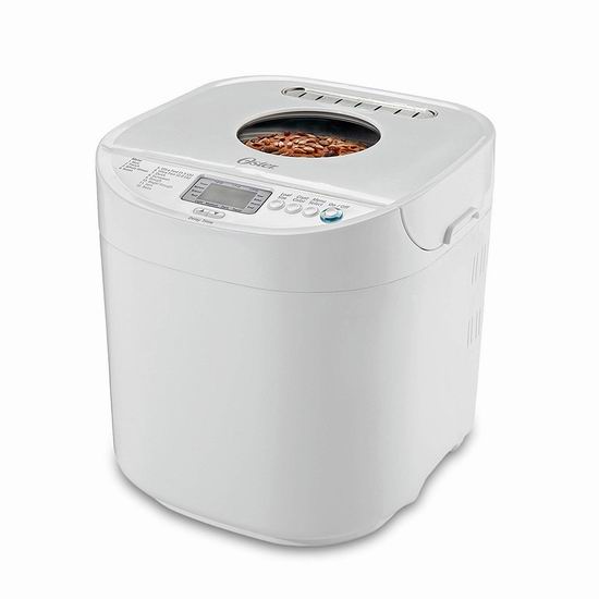  历史新低！Oster CKSTBRTW20 2磅量 快速烹调 自动面包机3.5折 55.27加元包邮！会员专享！