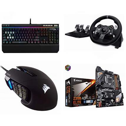  精选 Logitech、AMD、Razer、Corsair、HyperX、SteelSeries 品牌CPU、主板、显卡、内存、游戏键盘鼠标、音箱、游戏耳机、游戏方向盘等2.3折起！