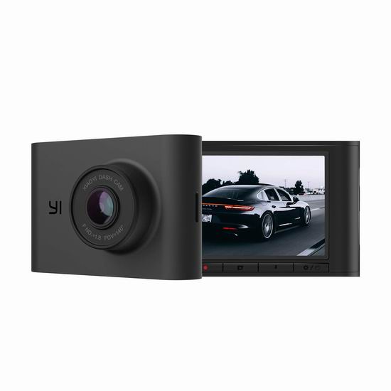 Xiaomi 小米 Yi 小蚁 Nightscape 智能Wi-Fi超广角行车记录仪4.9折 49.99加元包邮！