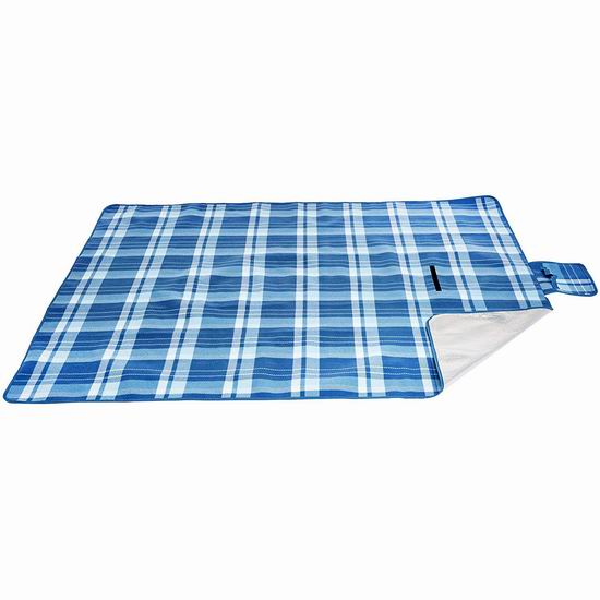  历史新低！AmazonBasics 便携式户外防水野餐垫/睡垫 12.52加元！