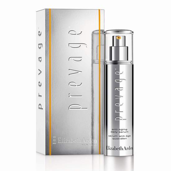  Elizabeth Arden 雅顿 PREVAGE 逆时橘灿 铂粹御肤精华露（50ml）变相6.4折+送定妆蜜粉中样+3小样！