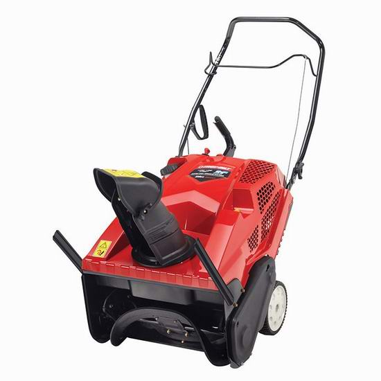  历史新低！Troy-Bilt 31BS2T6F563 208cc OHV 21英寸 单阶汽油铲雪机6折 418.1加元包邮！