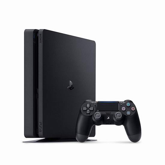  Playstation 4 1TB Slim游戏机 349.99加元，原价 379.99加元，包邮