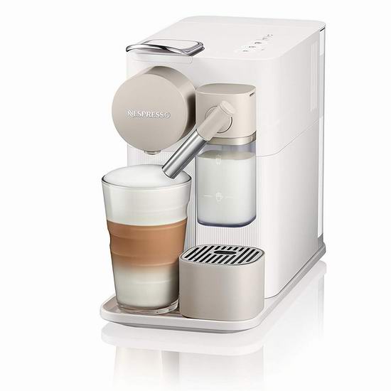  历史最低价！Delonghi 德龙 Nespresso Lattissima One 珍珠白 胶囊咖啡机6折 269.96加元包邮！