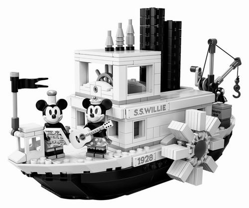  LEGO 乐高 21317 《汽船威利号》迪士尼迷必收 米奇90周年特别版  119.99加元热卖！