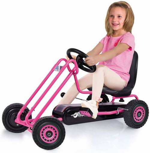  Hauck Lightning Pedal Go Kart 脚踏式 儿童四轮卡丁车 7.1折 148.79加元包邮！Walmart同款价 281.24加元