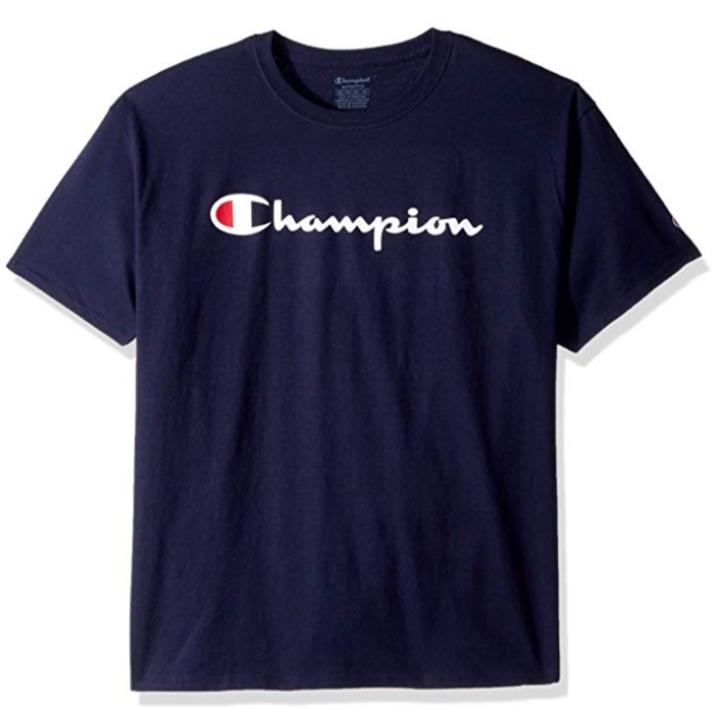  Champion Jersey男士经典T恤 15.03加元起，原价 24.99加元