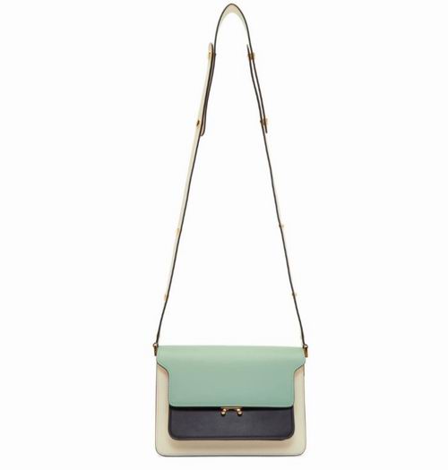  Marni Trunk 中号拼色风琴包 1920加元，原价 2595加元，包邮