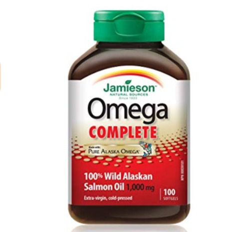  Jamieson Omega 100%野生阿拉斯加三文鱼油 100粒 12.2加元，原价 25.51加元