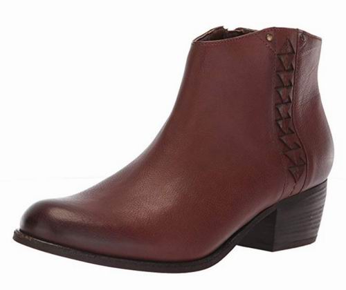  Clarks Maypearl Fawn女士短靴 36.96加元起（2色），原价 170加元，包邮