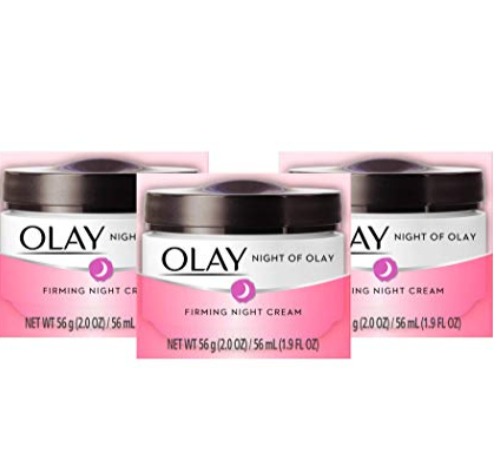 Olay 玉兰油 Night Of Olay Firming Cream紧致补水晚霜 56毫升×3瓶  20.77加元，原价 22.39加元