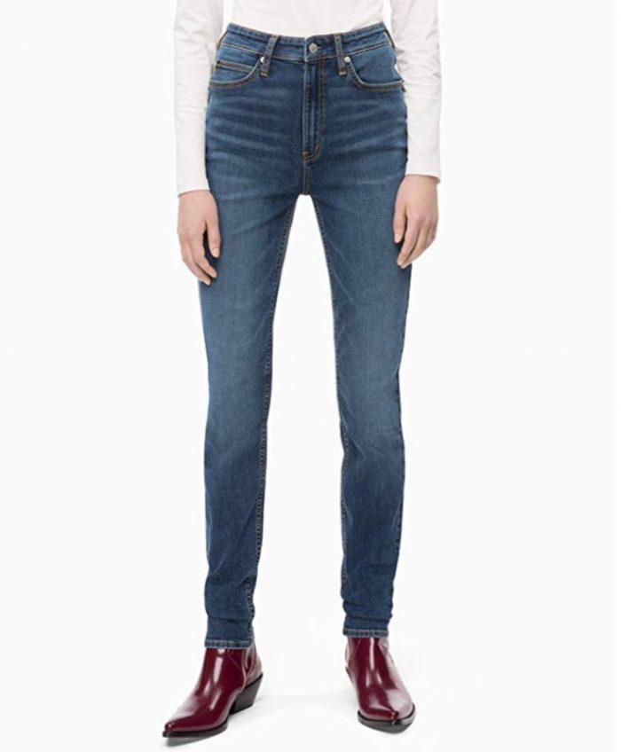  Calvin Klein CKJ 010高腰牛仔裤 20.01加元起，原价 72.52加元