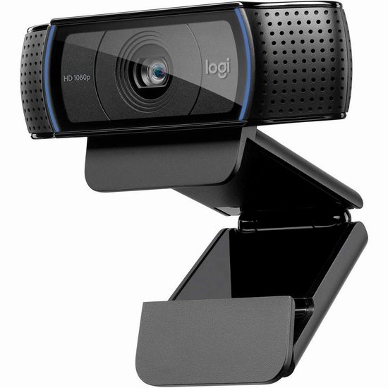  近史低价！Logitech 罗技 HD Pro C920 高清网络摄像头4.6折 60.75加元包邮！