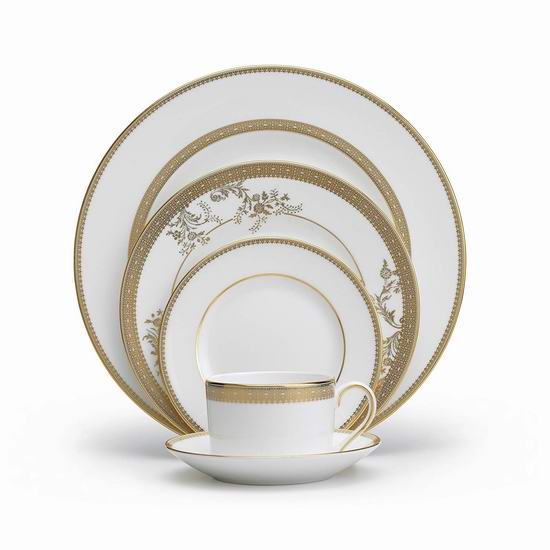  超级白菜！Vera Wang Wedgwood 英国顶级骨瓷餐具5件套1.6折 33.73加元清仓！