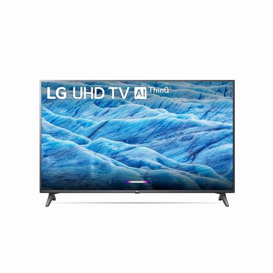  历史新低！LG UM7300 43/49/50/55/65英寸 4K超高清 ThinQ AI 智能电视 428-897.99加元包邮！