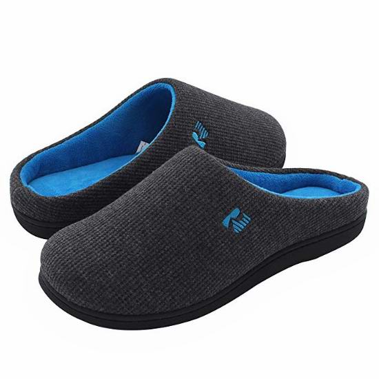  金盒头条：RockDove 记忆海绵 男式舒适拖鞋 27.99加元！6色可选！