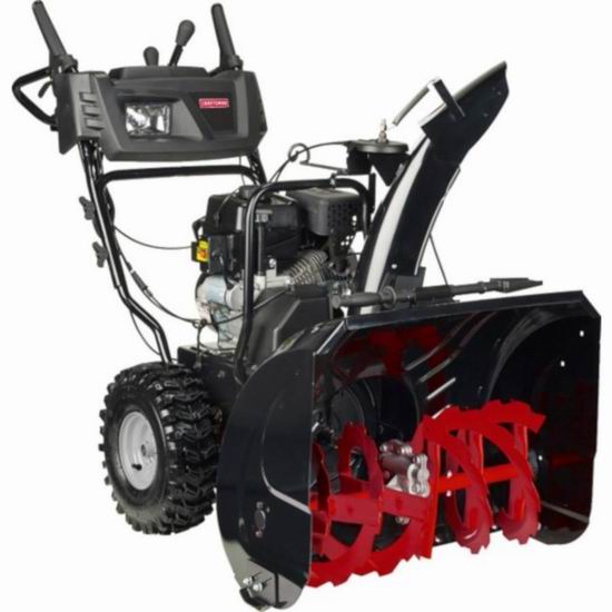  逆季清仓！CRAFTSMAN 250cc 27英寸双阶汽油铲雪机5.1折 719.2加元！