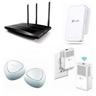  金盒头条：精选 TP-Link、NETGEAR、D-Link 品牌无线路由器、智能多路由Wi-Fi系统、WiFi信号延伸器、电力猫、智能漏水探测器、交换机5.3折起！