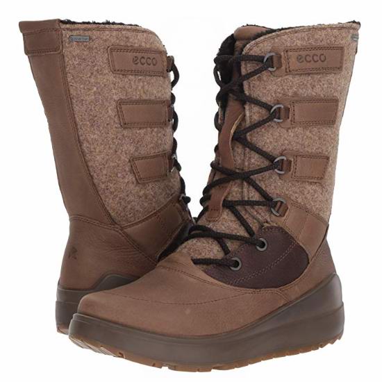  白菜价！ECCO Noyce GTX W 女式长筒靴（9-10.5码）3.3折 88.89加元包邮！
