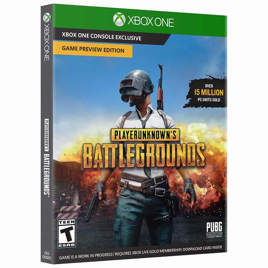  白菜价！历史新低！《Playerunknown's Battlegrounds 绝地求生》Xbox One版视频游戏数字版1.9折 6.97加元清仓！