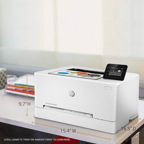  史低价！HP惠普 LaserJet Pro M254dw 彩色打印机 199.99加元，原价 356.28加元，包邮