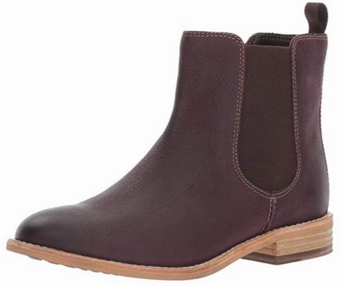  Clarks Maypearl 女士短靴 57.36加元（5.5码），原价 135.83加元，包邮