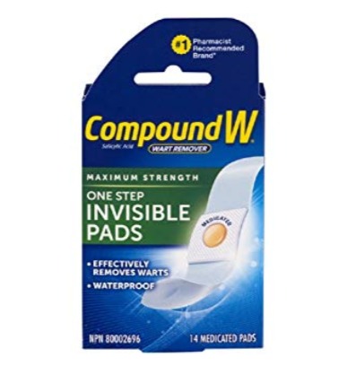  Compound W 隐形防水去疣贴 8.63加元，原价 11.27加元