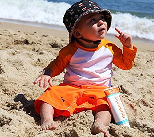  Thinkbaby 纯物理儿童防晒霜 SPF 50+ 6盎司  24.49加元（原价 32.39加元）