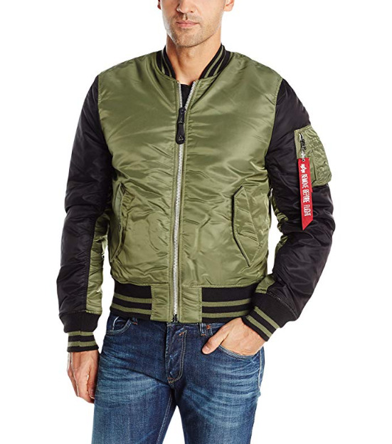  Alpha Industries Ma‐1 男士飞行夹克 96加元（M码），原价 182.95加元，包邮